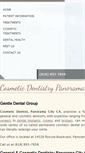 Mobile Screenshot of gentledentalpc.com